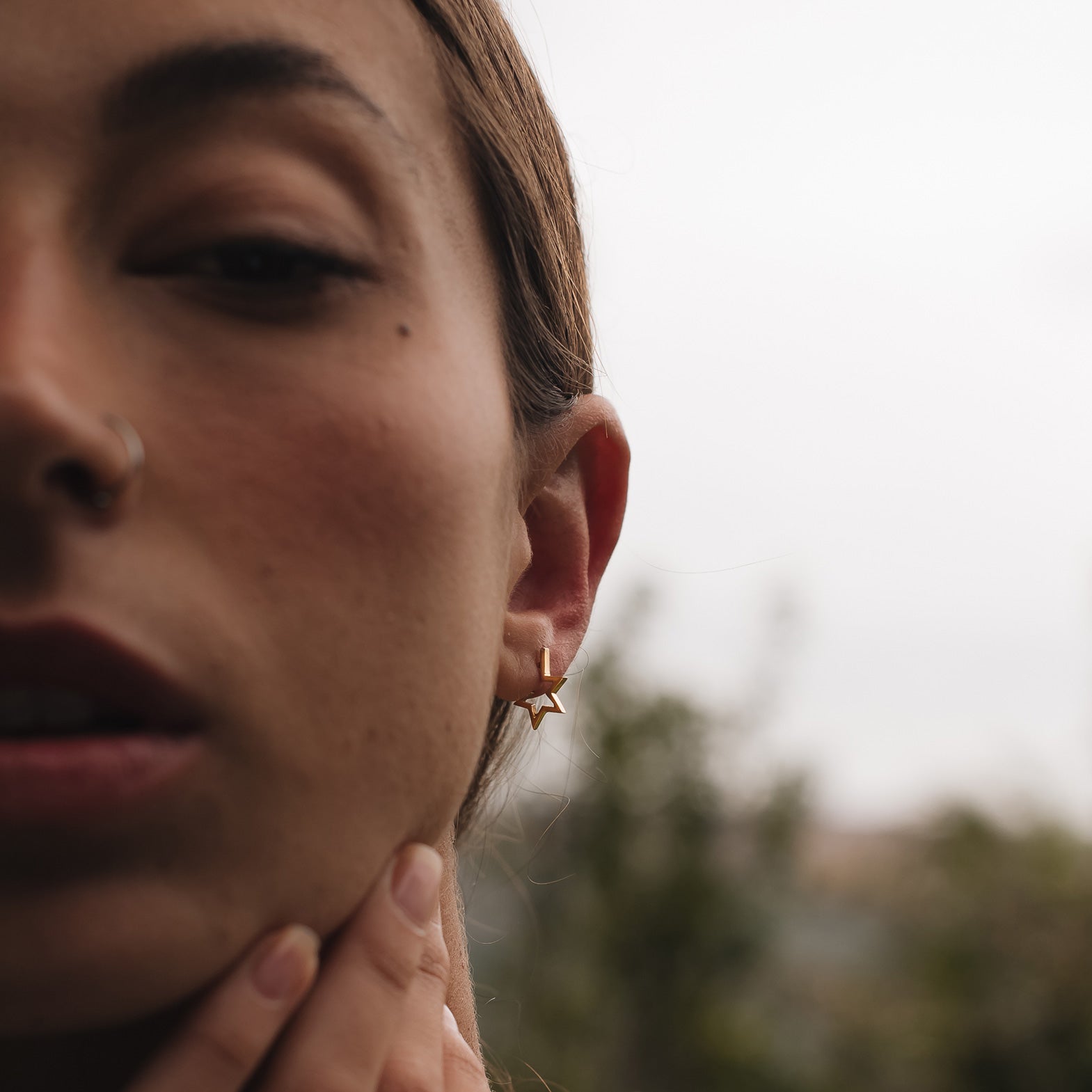 Piercing Supernova Ouro 18k