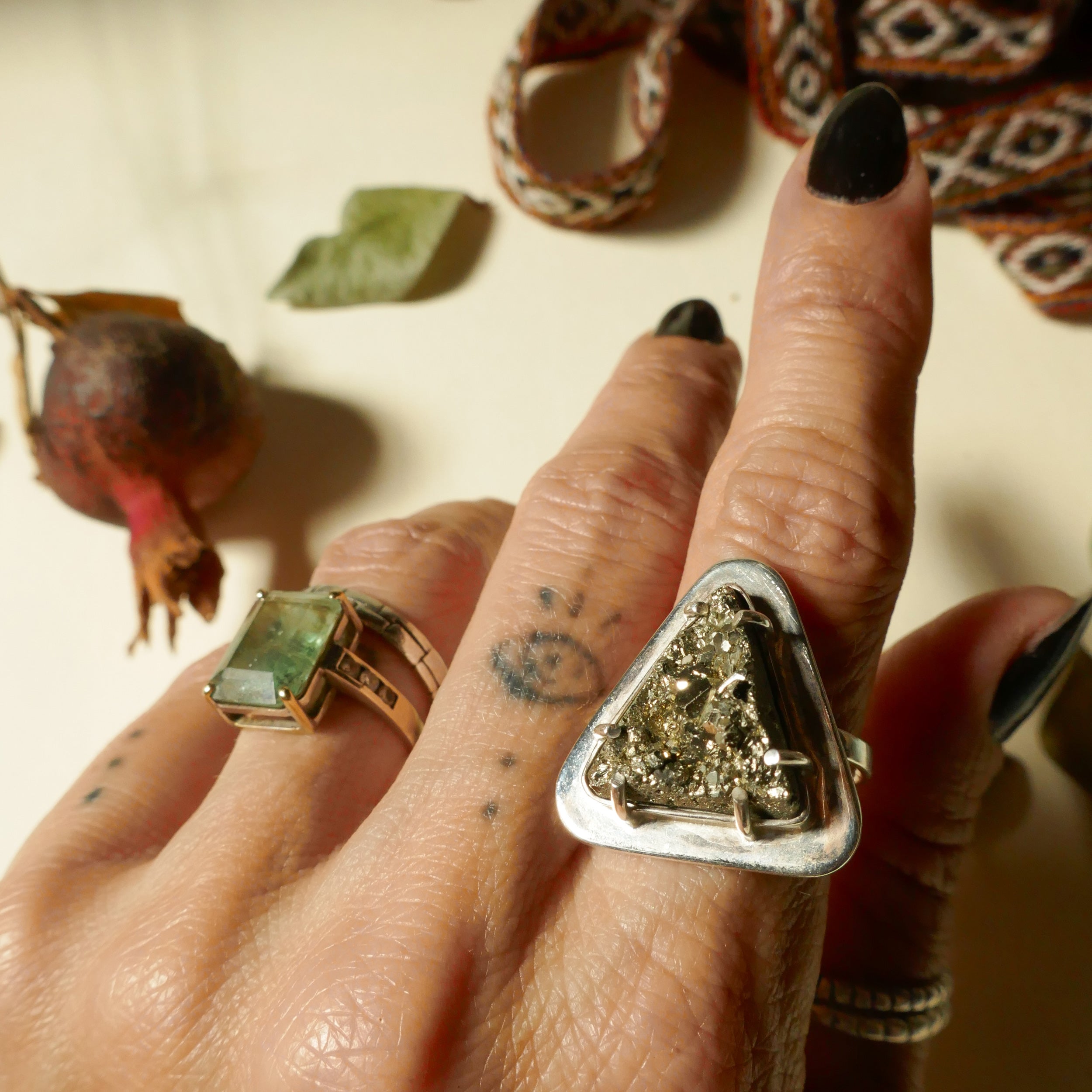 Anel Trinitário Pirita