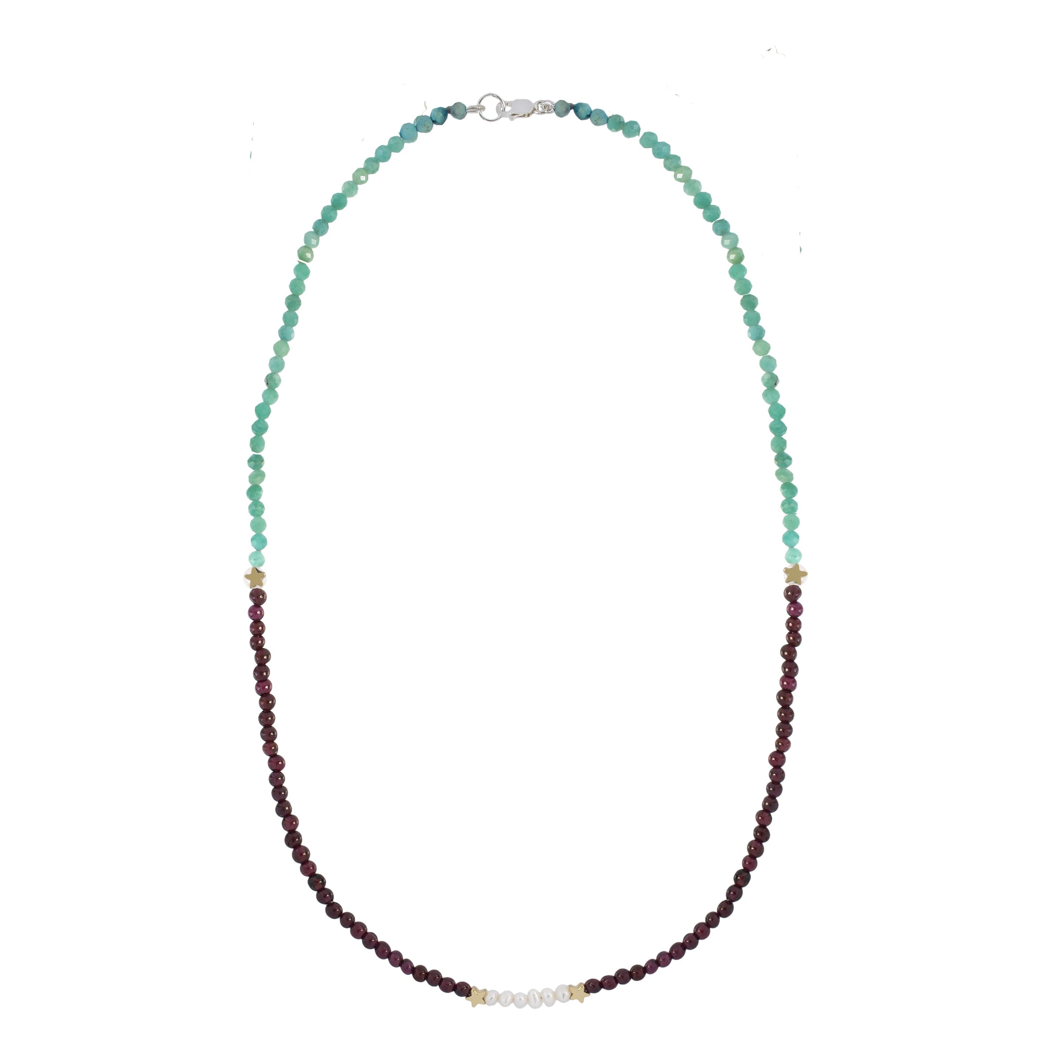 Colar Besame Granada e Apatita