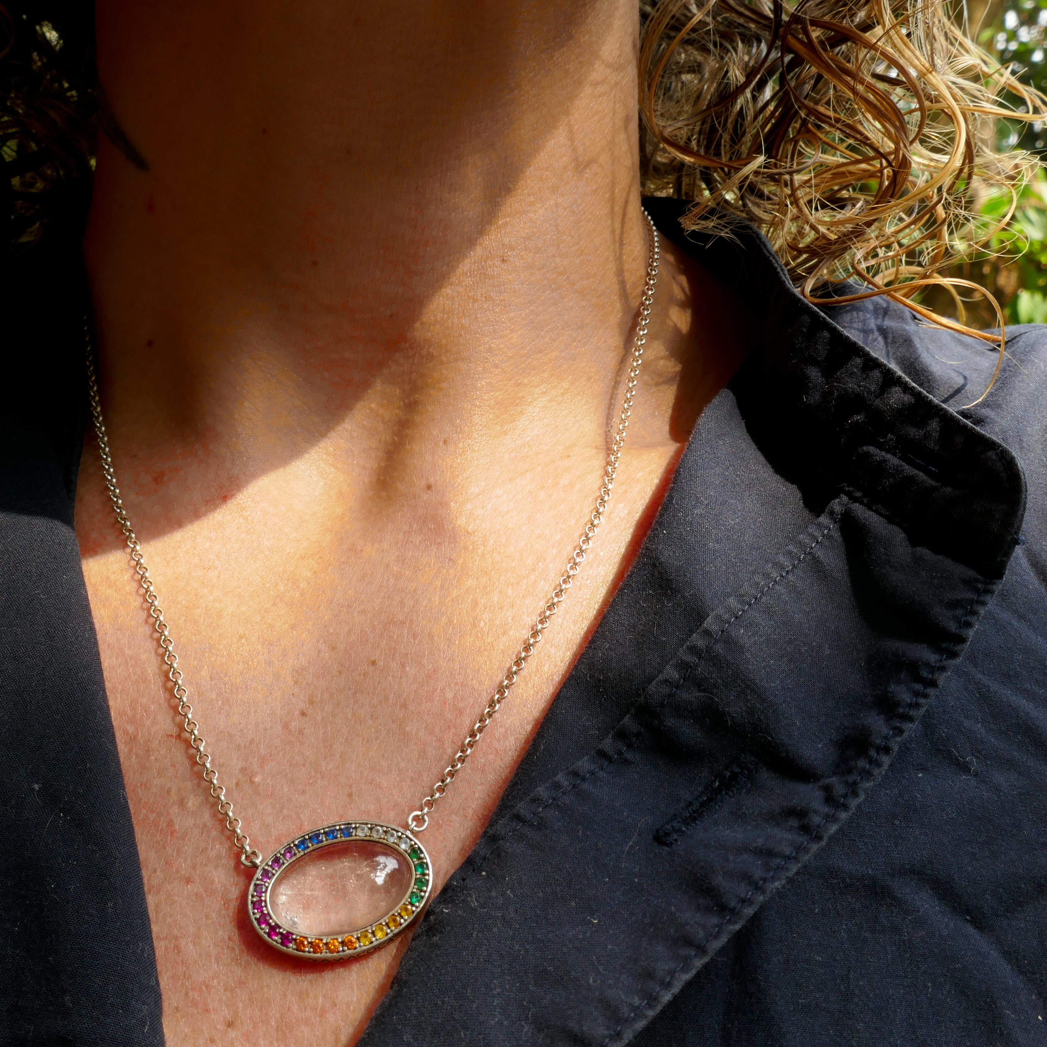 Colar Chakra Cristal