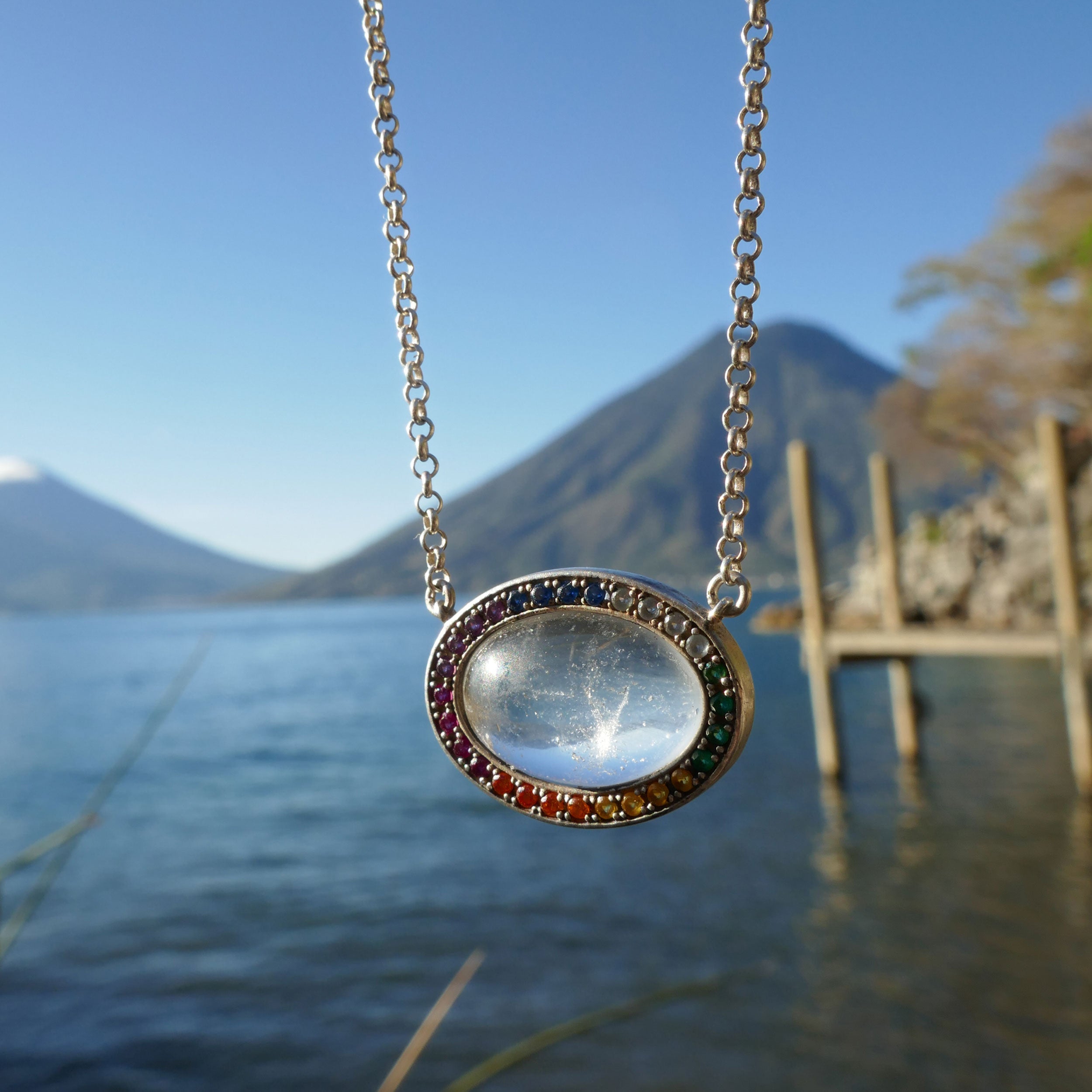 Colar Chakra Cristal