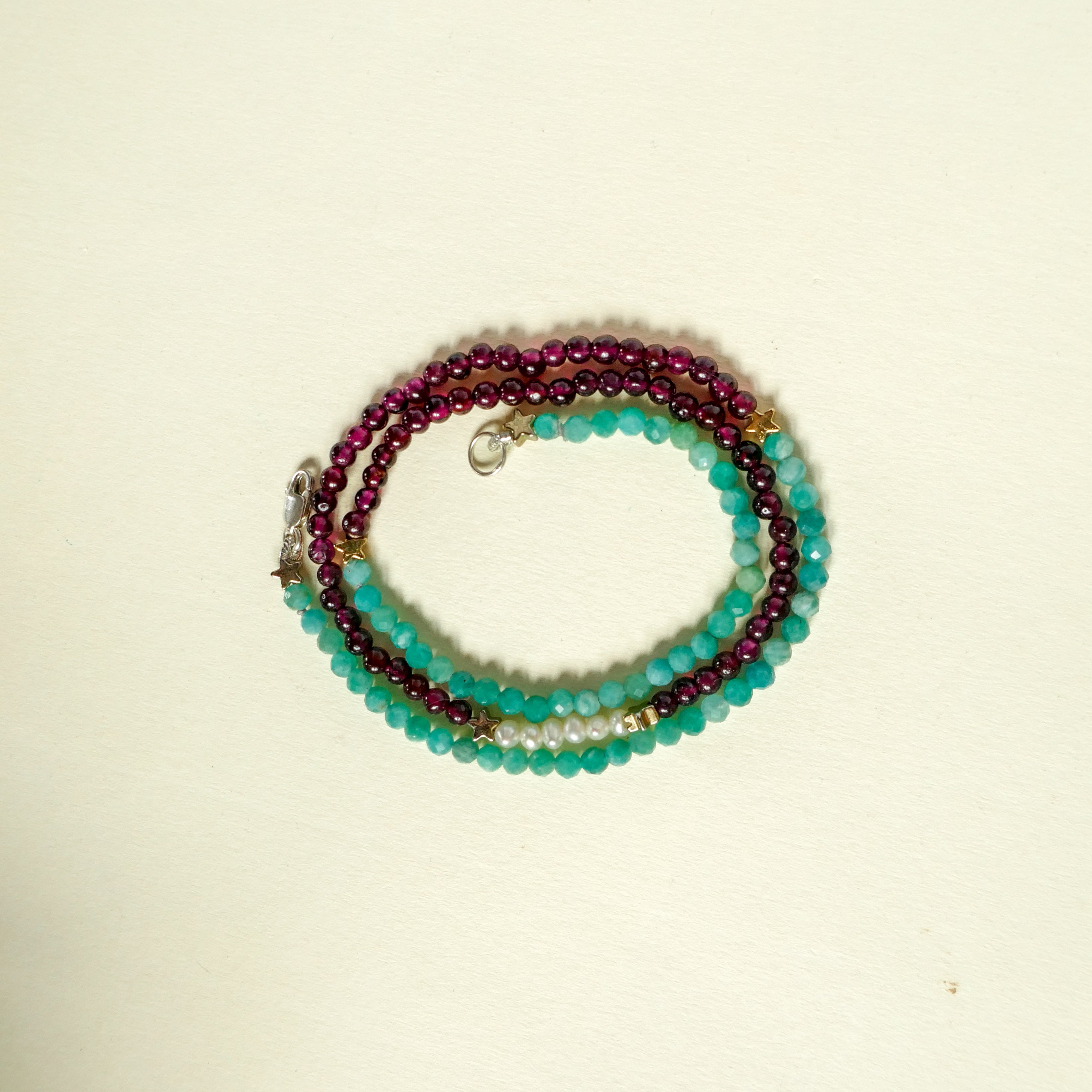 Colar Besame Granada e Apatita