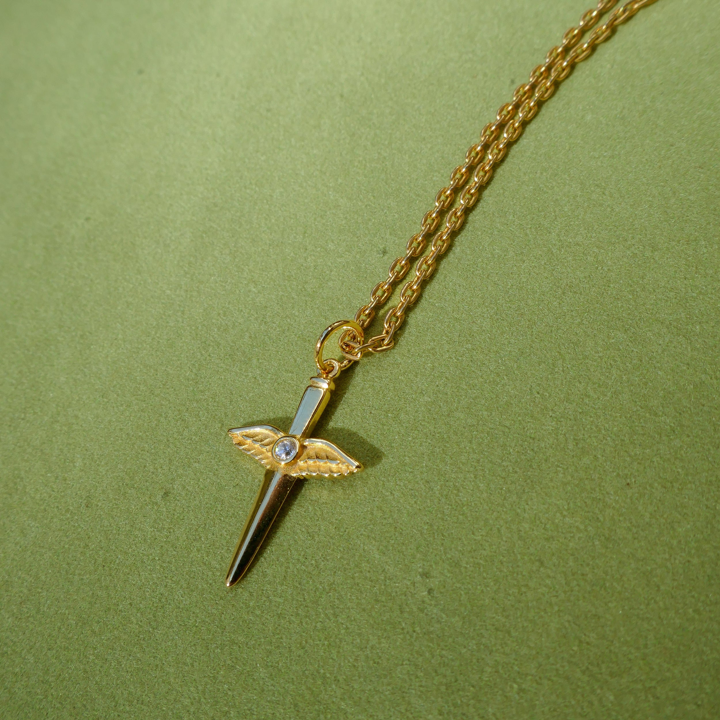 Colar Espada Ouro